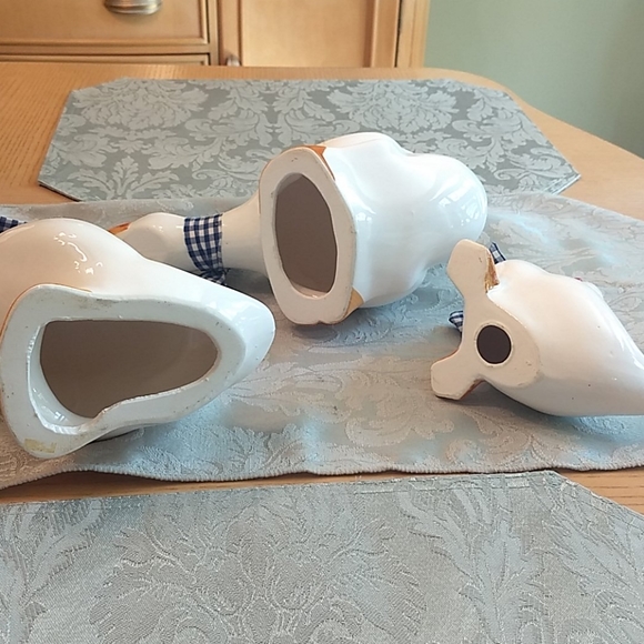 Ceramic Goose Set - Picture 3 of 4